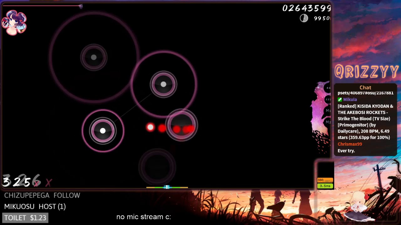 Osu Livestream Black Swallowtail Catastrophe Fc 355pp Youtube
