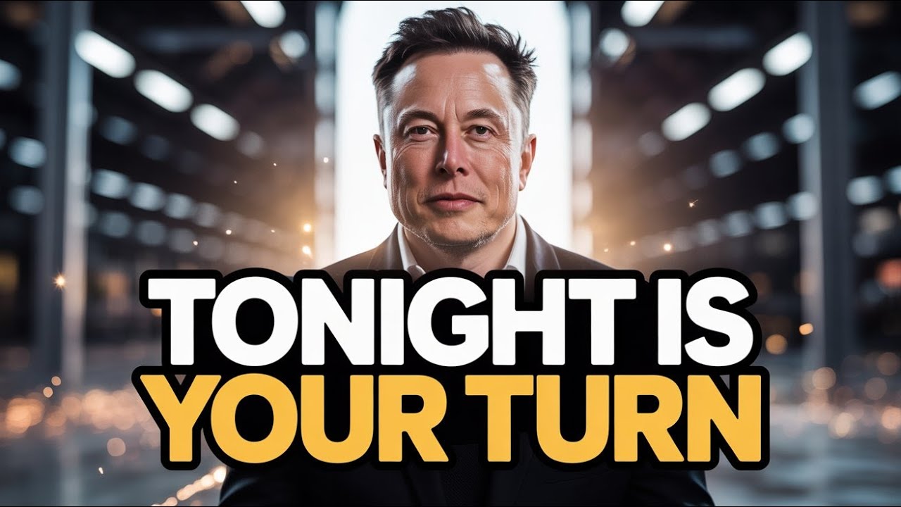CHOSEN ONE — TONIGHT IS YOUR TURN, STEP INTO YOUR BREAKTHROUGH | ELON MUSK MOTIVATIONAL SPEECH
