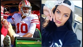 49ers QB Jimmy Garoppolo's Ex GF CELEBRATED Him Getting lnjured In Game