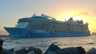 First Sail Aways of 2022 from Port Everglades