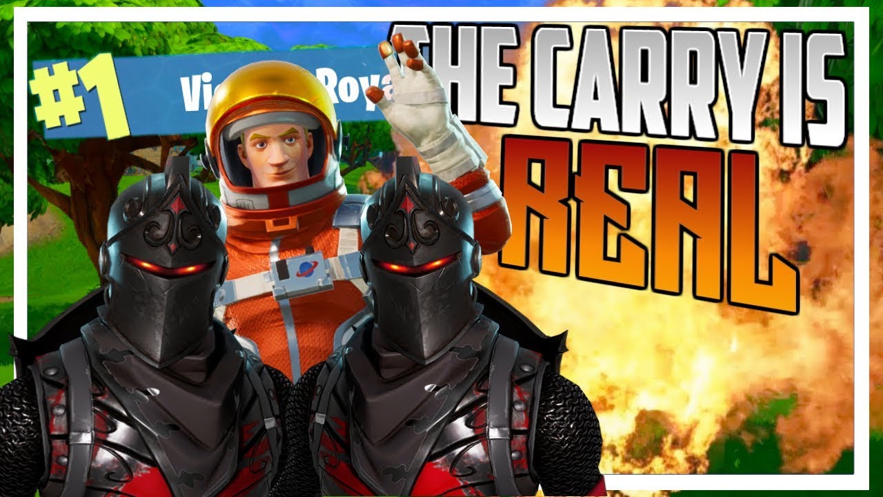 FORTNITE BATTLE ROYALE HIGHLIGHTS #2: THE CARRY IS REAL!!! NO KILL CHALLENGE FOR GAMER...