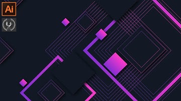 Adobe Illustrator CC Tutorials - How to Make an Abstract Background Design