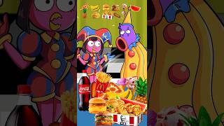 Lalala Emoji Mukbang Challenge - The Amazing Digital Circus Kaufmo - @Opilasokewt Animation 🌈