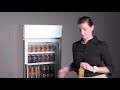 Vidéo: Vitrine réfrigérée 228L avec bandeau lumineux