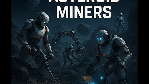 Robots Mining on Asteroids! #AsteroidMining #Futurism #SciFiExplainer #AIinSpace #SpaceRobots