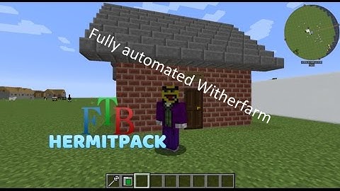 Automated Wither farm - 604 Nether Stars per hour - FTB Hermit Pack - modded Minecraft 1.10.0