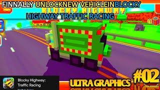 FINNALLY 🔥🔥 UNLOCK NEW VEHICLEINBLOCKY HIGHWAY TRAFFIC ||(|ios and Android)Gameplay-02 screenshot 5