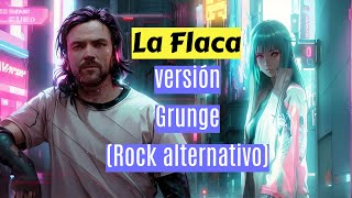 Así suena LA FLACA de JARABE DE PALO versión GRUNGE (ROCK ALTERNATIVO) con IA ¿Cómo suena?