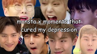 monsta x moments that cured my depression