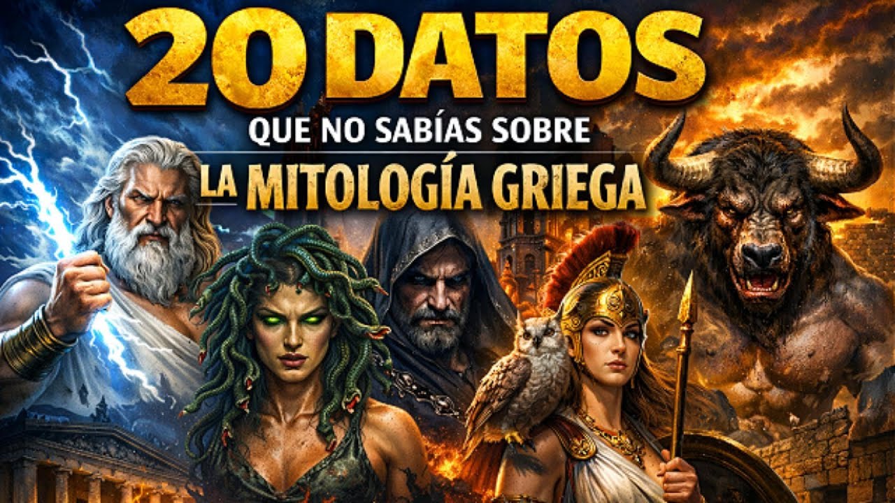 20 DATOS Oscuros y Sorprendentes de la Mitología Griega que No Conocías