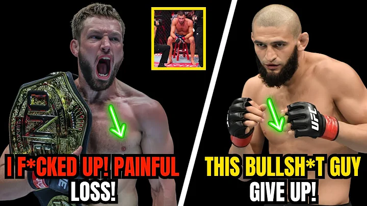 DEVASTATED Reinier De Ridder Reacts After UFC Vancouver Loss 😢 | Khamzat Chimaev Mocks RDR!