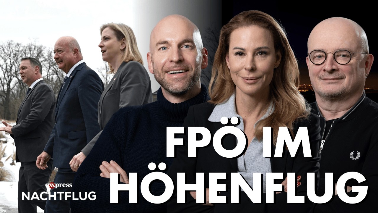 Nachtflug: FPÖ dominiert Umfragen – Regierung verliert Vertrauen, Europa politisch bedeutungslos?