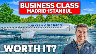 Would you enjoy this business class? | Turkish Airlines A330 4hrs | Madrid - Istanbul #luxurytravel