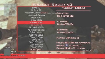 TTG KAQ Proof / MW2 MOD MENU PROOF ONLINE 2014