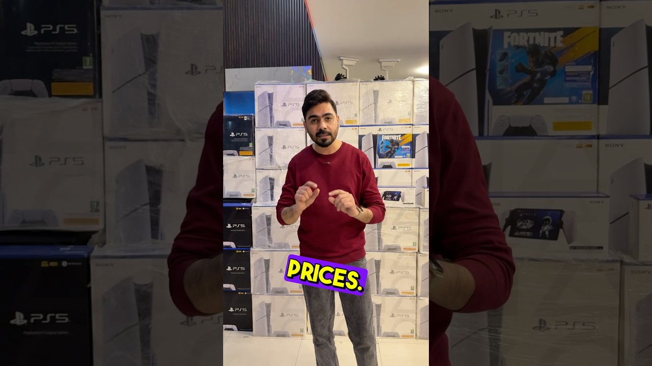 Huge PS5 Stock Just Arrived in Pakistan | PS5 Pro & PS5 Slim Available at GameStop Pakistan 