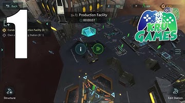 Stellaris: Galaxy Command, Sci-Fi, space strategy Gameplay Walkthrough #1 (Android, IOS)