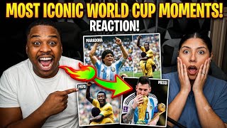 AMERICANS REACT TO MOST ICONIC WORLD CUP MOMENTS IN HISTORY