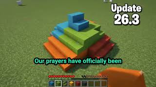 Minecraft Update Changed EVERYTHING! ⚡