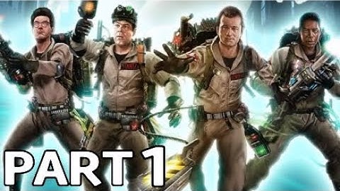 GHOSTBUSTERS REMASTERED Walkthrough Gameplay Part 1 - INTRO (FULL GAME)