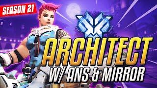 Top 500 Zarya - Architect W Ans And Mirror Overwatch Season 21