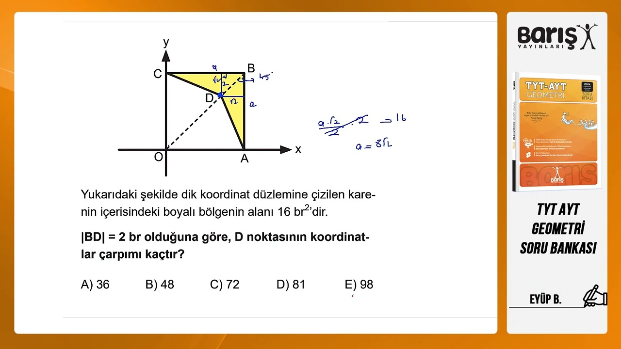 Analitik Geometri   Test 6 ÖSYM Bakış