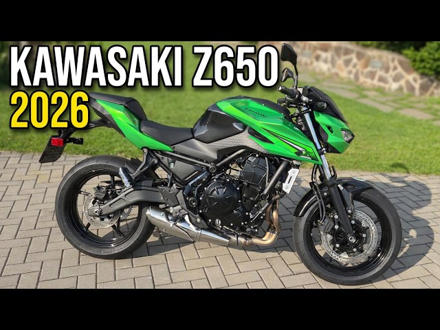 Kawasaki Z650 S model 2026 Candy Lime Green - YouTube