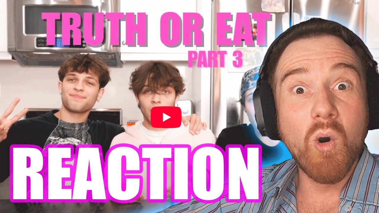 STURNIOLO TRIPLETS | TRUTH OR EAT PART 3 | UDYZYZ REACTION