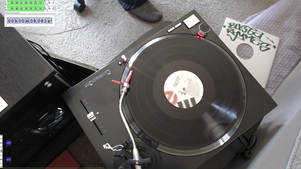 [ vinyl stacks ] Digitizing (Busta Rhymes Turn It Up (Remix) / Fire It Up - ED 6076)