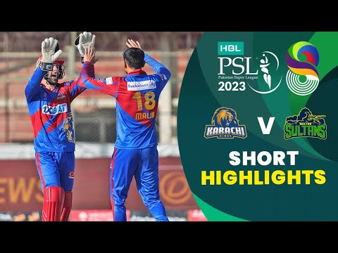 Short Highlights | Karachi Kings vs Multan Sultans | Match 14 | HBL PSL 8 | MI2T