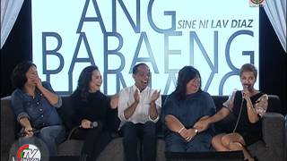 Charo Santos, nauunawan ang hinaing ni Direk Lav Diaz