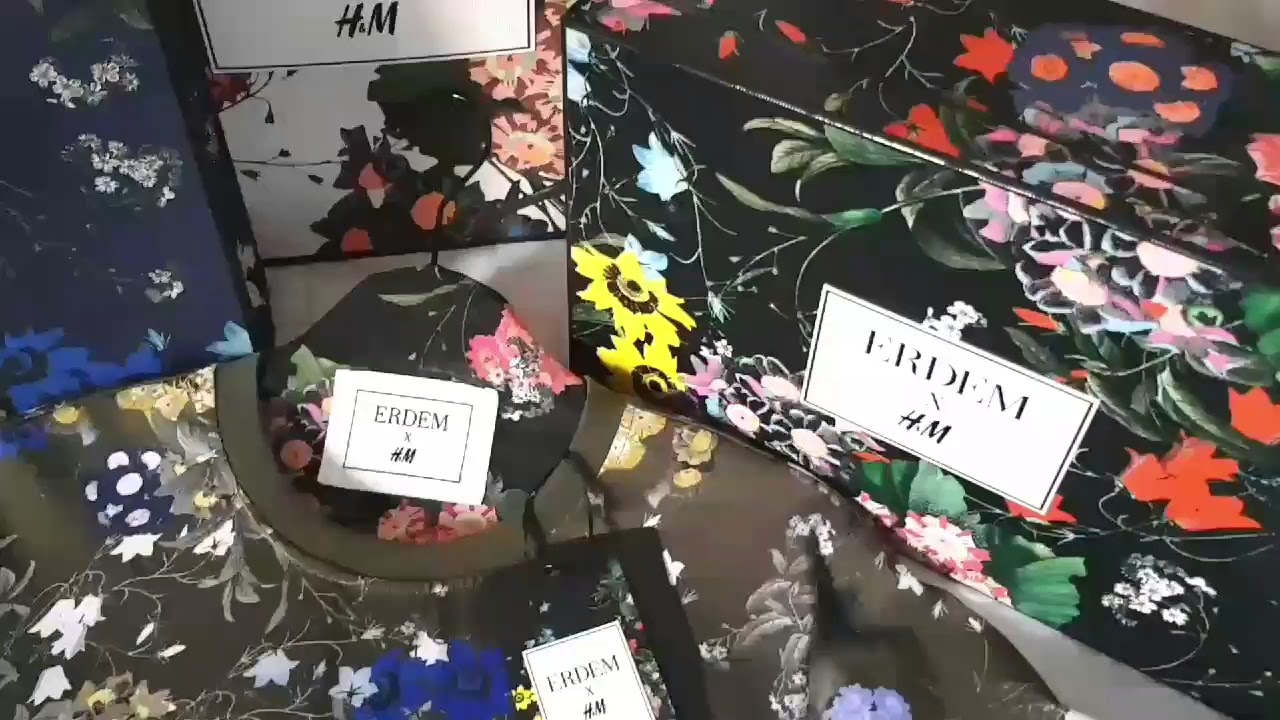 ERDEM x H&M 2017 DESIGNER COLLAB HAUL