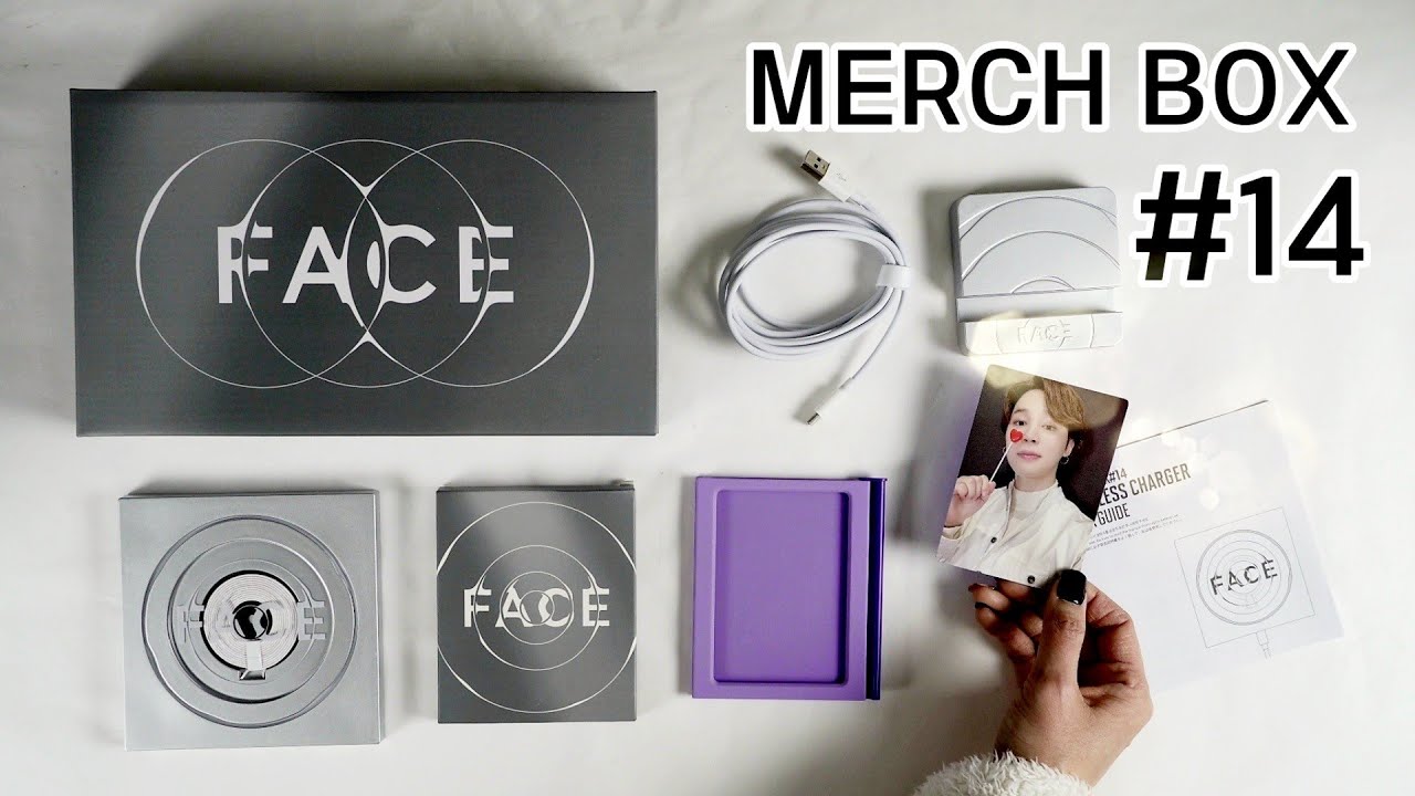 BTS UNBOXING】 MERCH BOX #14 ジミン JIMIN FACE 💜 (雑談 merch pack