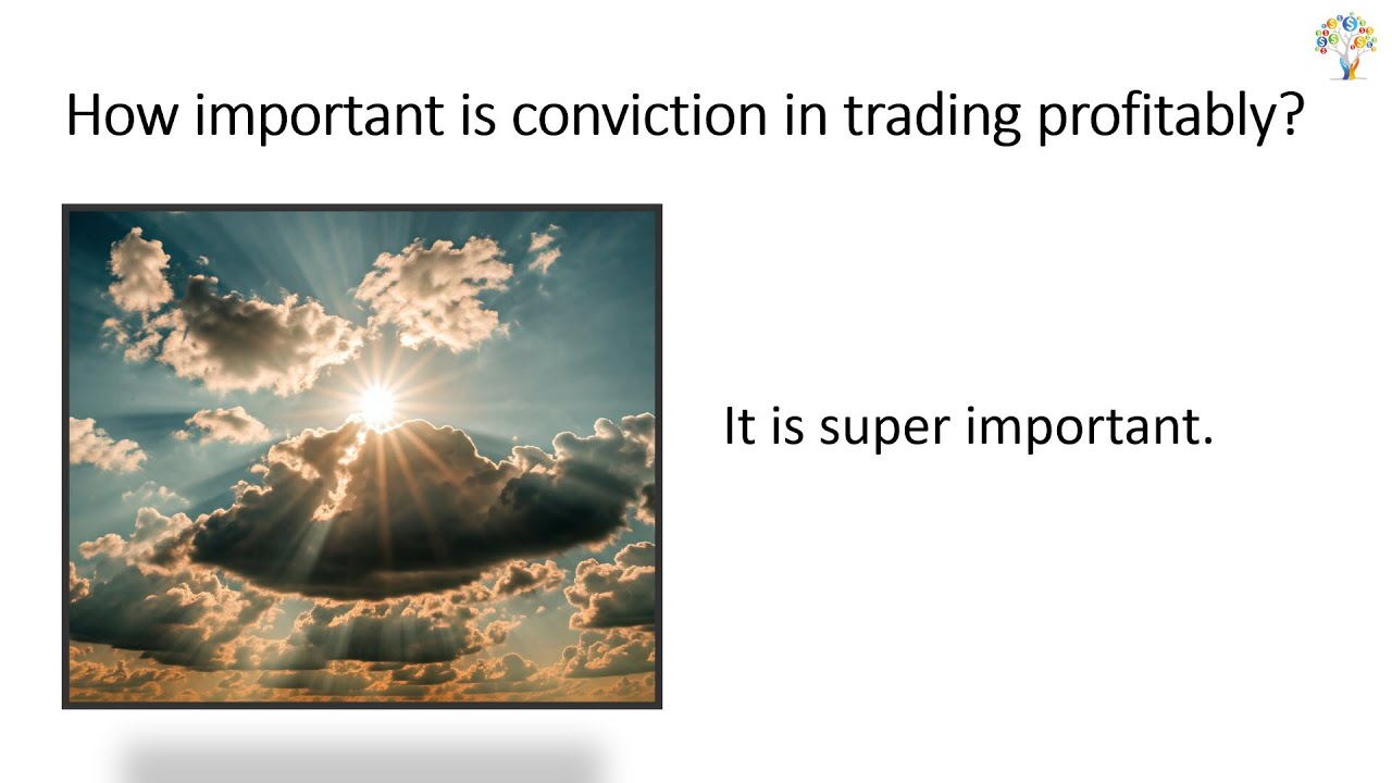 How important is conviction in trading profitably?