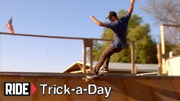 How-To Skateboarding: Frontside Smith on a Mini Ramp with Kyle Berard