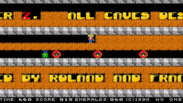 AMIGA EMERALD EATER 2 EMERALDEATER MINE Frankland BOULDERDASH BOULDER DASH EMERALD MINES WEB NET