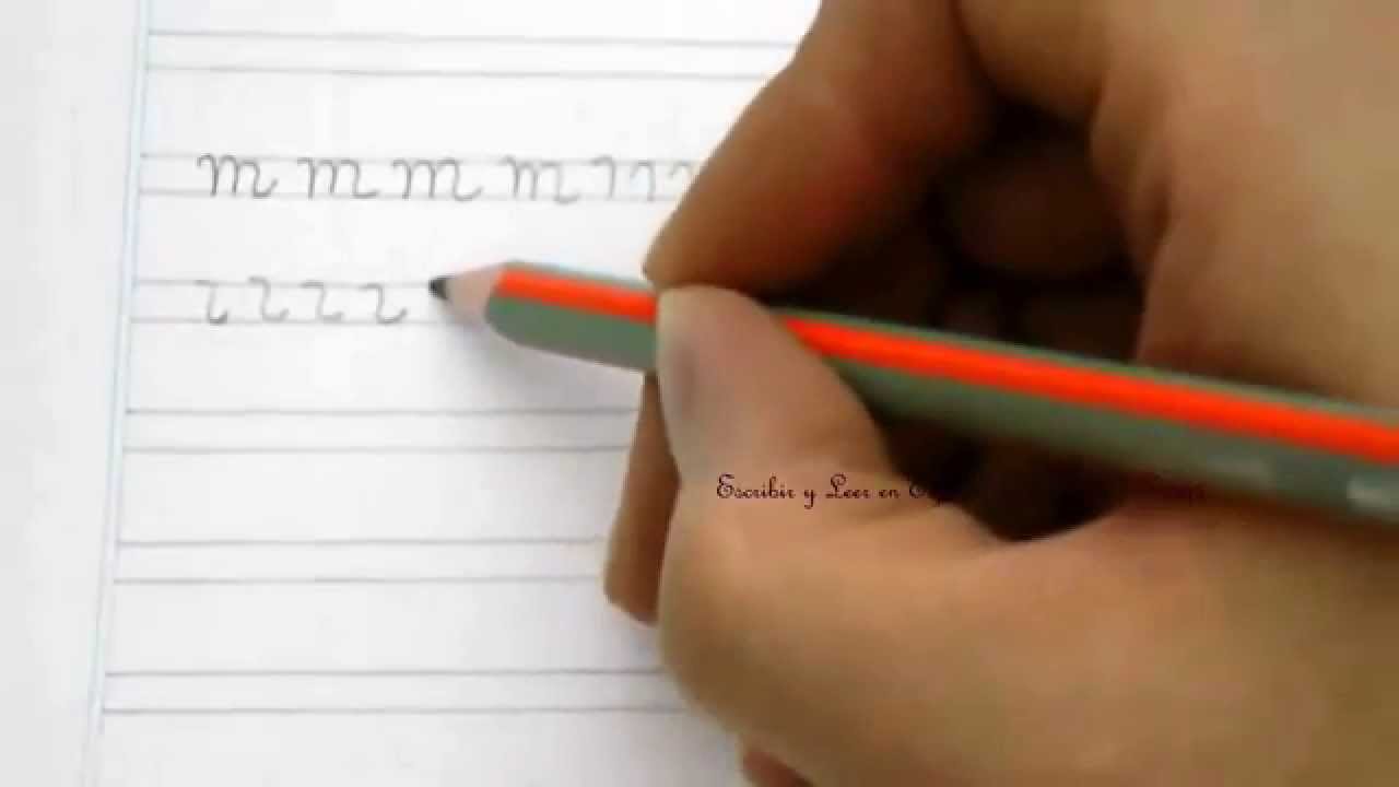 Como Hacer La Letra M Minuscula