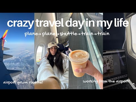 crazy travel day in my life (two planes, a shuttle, and two trains later)