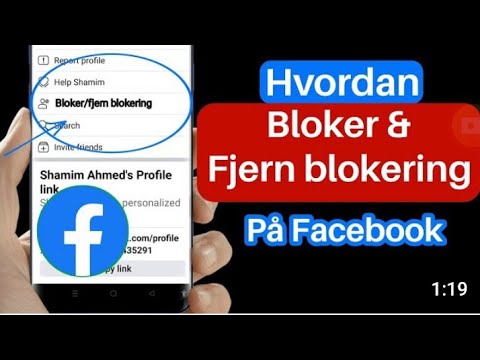 hvordan man blokerer nogen på facebook 2023