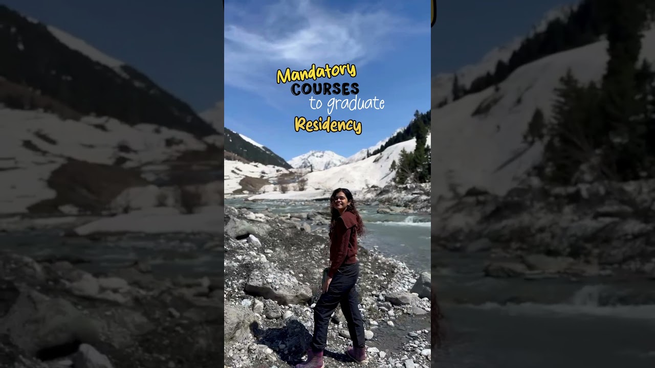 Mandatory Courses for PG Residency in India (MD/MS/DM/McH)