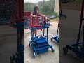 family power price of small manual movable concrete block machine for 6 inch hollow block #buildings