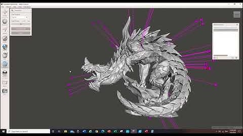 Assembling a Multi-part Model in Meshmixer for 3D Printing