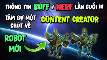 War Robots - Thông tin Buff/Nerf lần cuối!! Tin tức về robot mới (Atlas mini??) & tâm sự một chút...