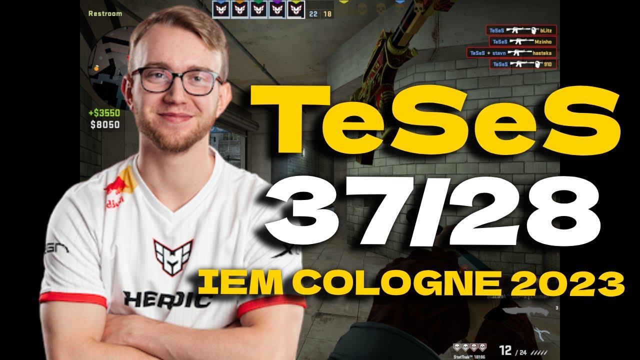 CSGO POV Heroic TeSeS (37/28) vs TheMongolz (OVERPASS) @ IEM Cologne ...