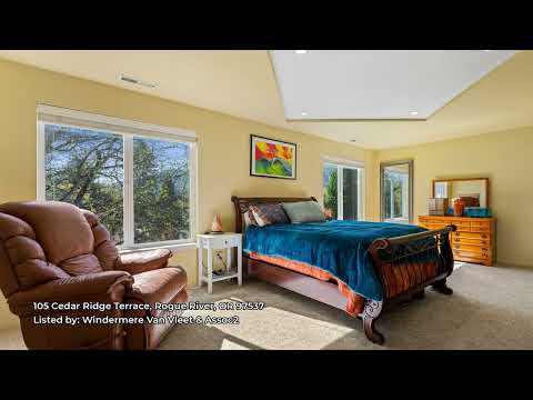 105 Cedar Ridge Terrace, Rogue River, OR home video tour