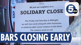 Akron Bars Voluntarily Close Early Amid Rising Violence in Highland Square