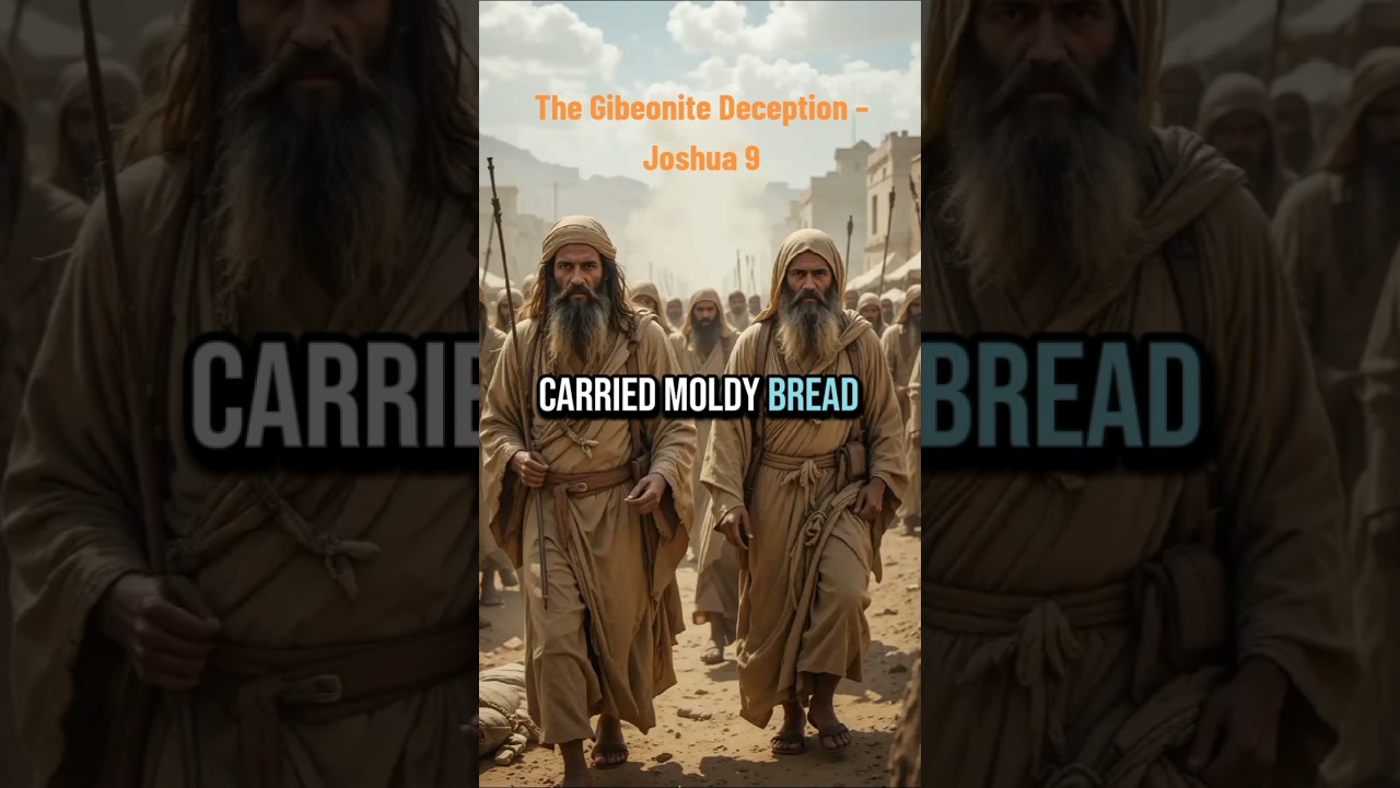 The Gibeonite Deception – Joshua 9. Bible stories wisdom. 