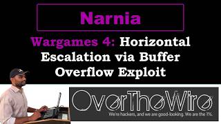 Celebrity Narnia 4 | Horizontal Escalation via Buffer Overflow Exploit | OverTheWire Wargames Wealth
