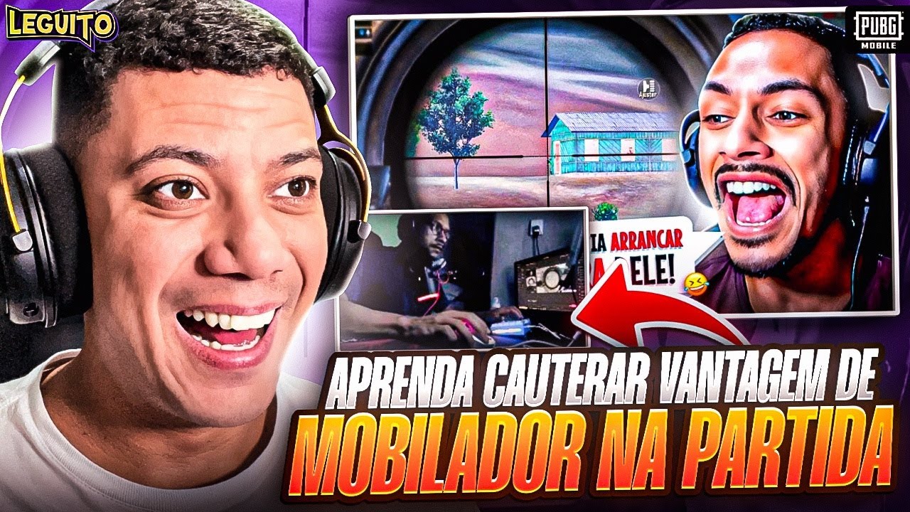QUAL A REAL VANTAGEM DO MOBILADOR NO PUBG MOBILE? REACT ADEODATO GAMEPLAY