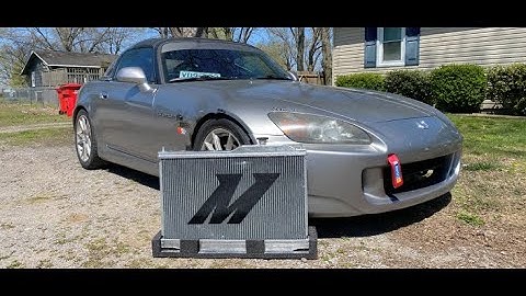 X-Line Mishmoto Radiator Unboxing/Installation. S2000.