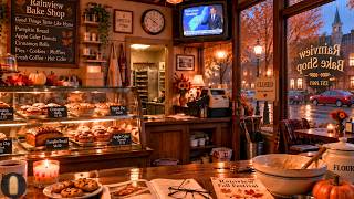 A Rainy Evening at the Autumn Bake Shop | Cozy Rain Ambience (5 Minutes) screenshot 5